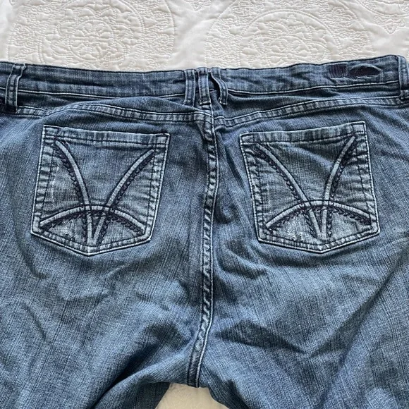 Kut from the Kloth Blue Relaxed Jeans 20w 28 inseam - Picture 8 of 9